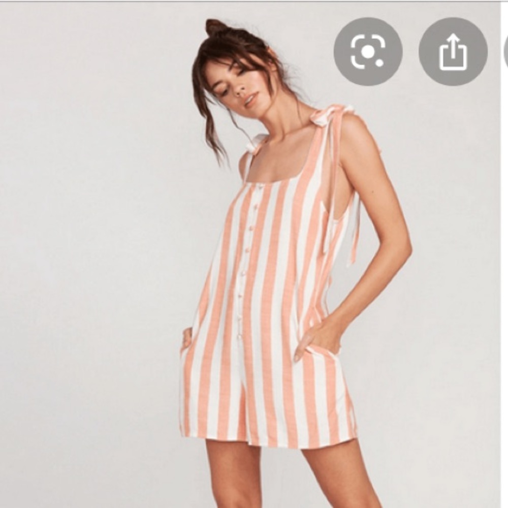 Volcom Striped Romper - Picture 3 of 6